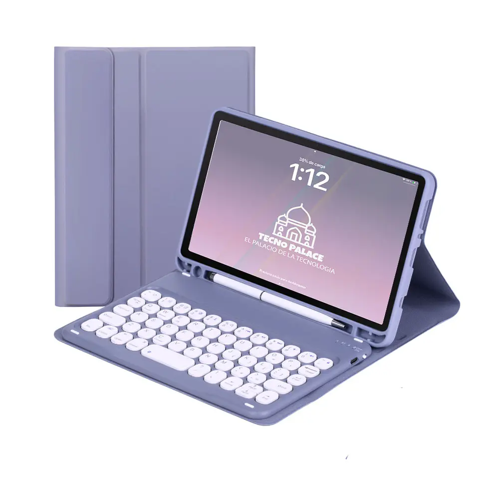 Fundas Tipo Libro Con Teclado 2.0 Para IPad  16
