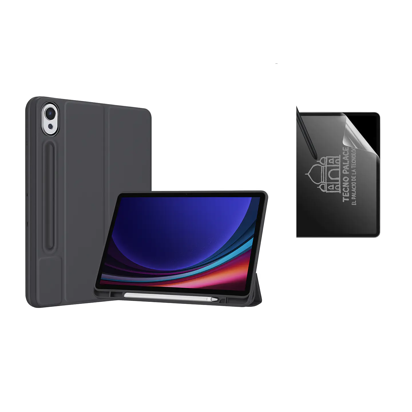 Funda Smart Cover + PaperLike Para Galaxy Tab 24