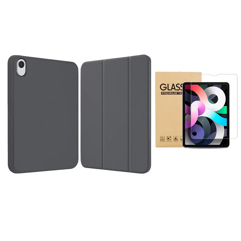 Fundas Smart Cover iPad + Lámina De Vidrio 26