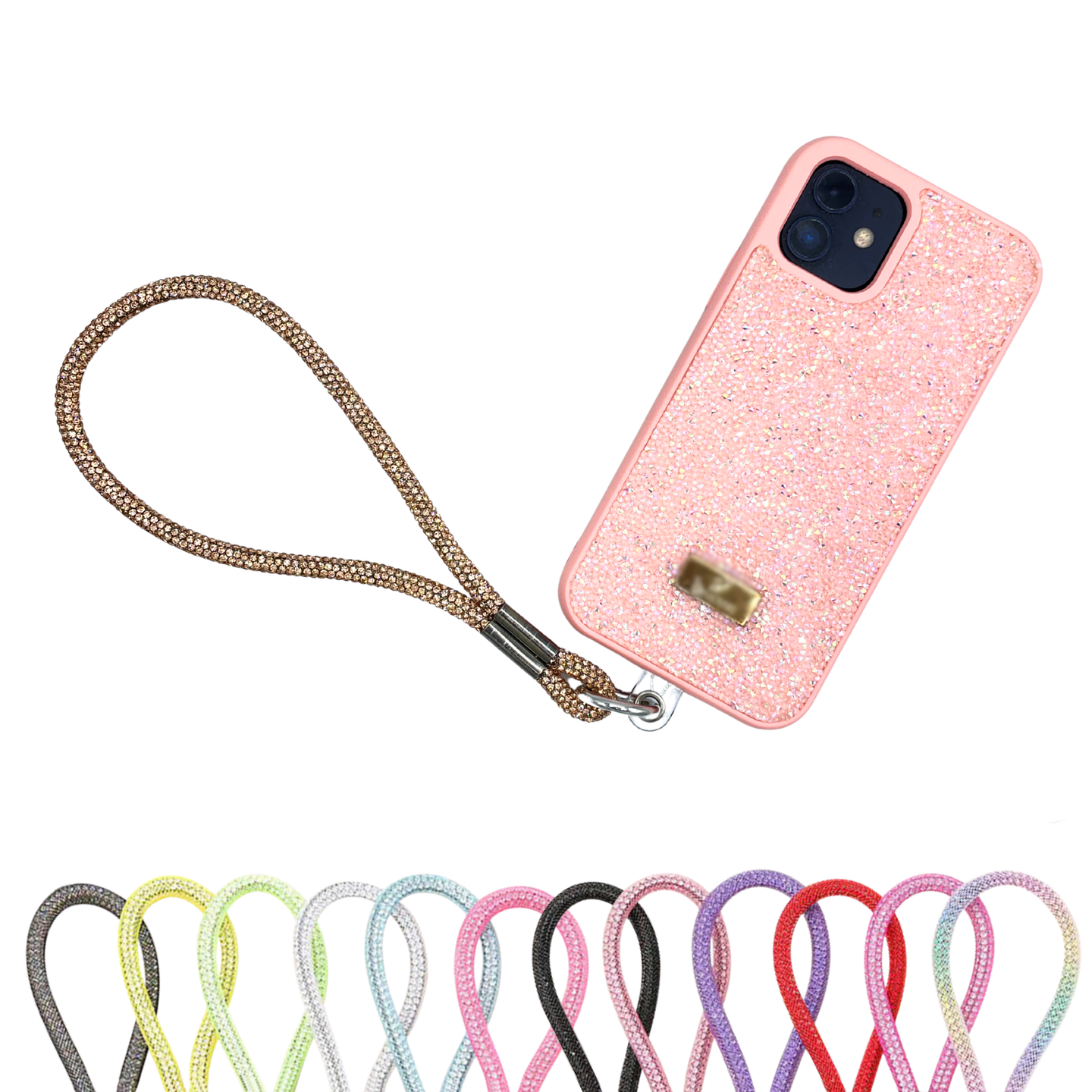Strap Colgante Con Diamantes Para Telefono Universal - 18 CM 1