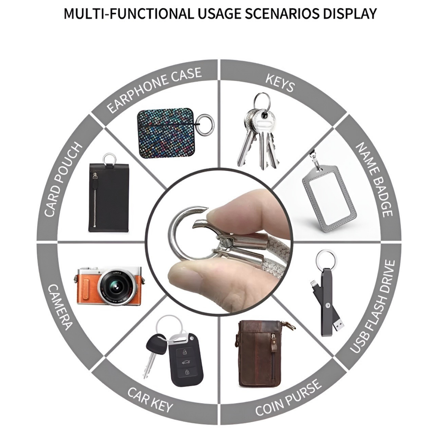 Strap Colgante Con Diamantes Para Telefono Universal - 50 CM 2