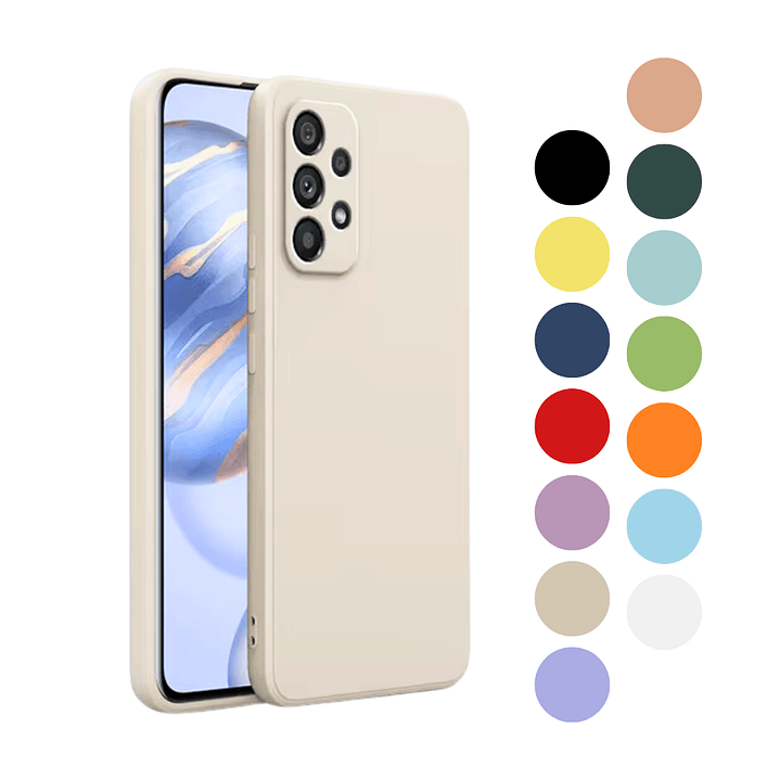 Carcasas Silicona Unicolor Samsung 1