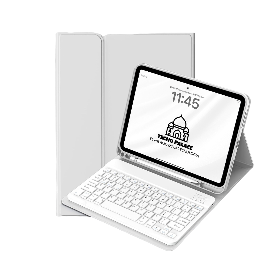 Fundas Tipo Libro Con Teclado Para IPad  20