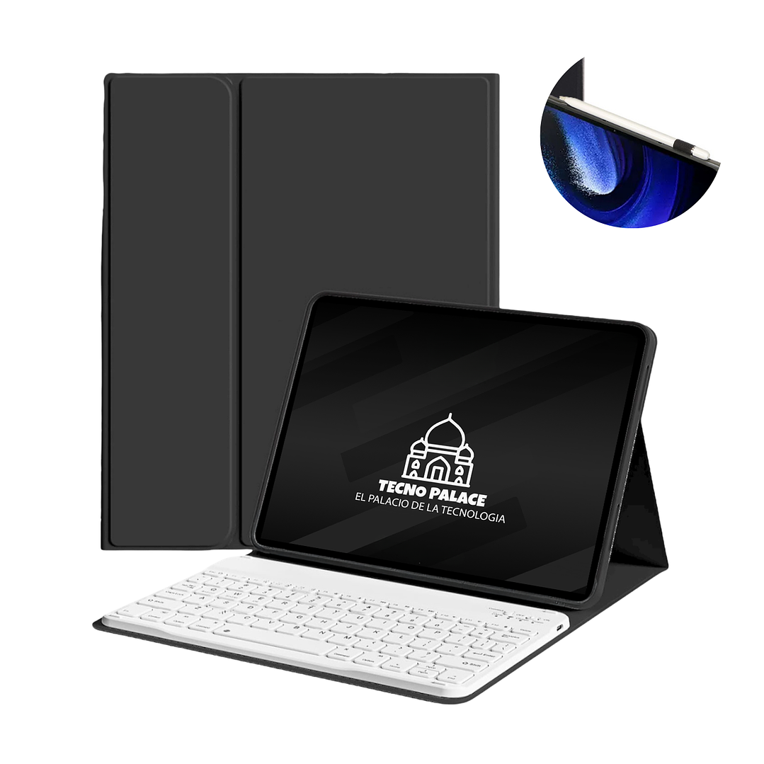 Fundas Tipo Libro Con Teclado Para Lenovo Tab 10