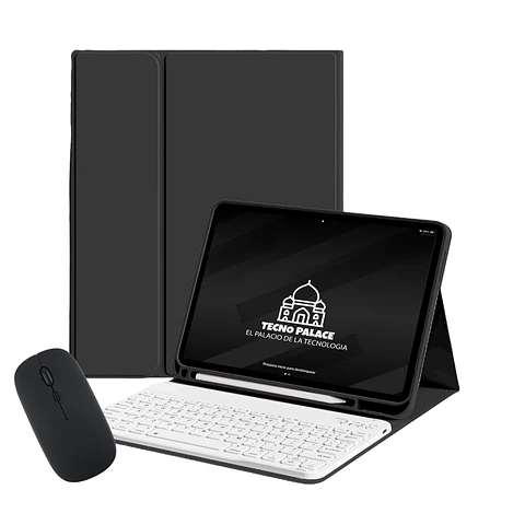 Fundas Tipo Libro Con Teclado B Con/Sin Mouse Para Tablet Samsung