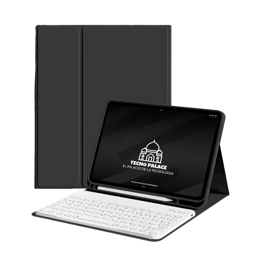 Fundas Tipo Libro Con Teclado B Con/Sin Mouse Para Tablet Samsung 11