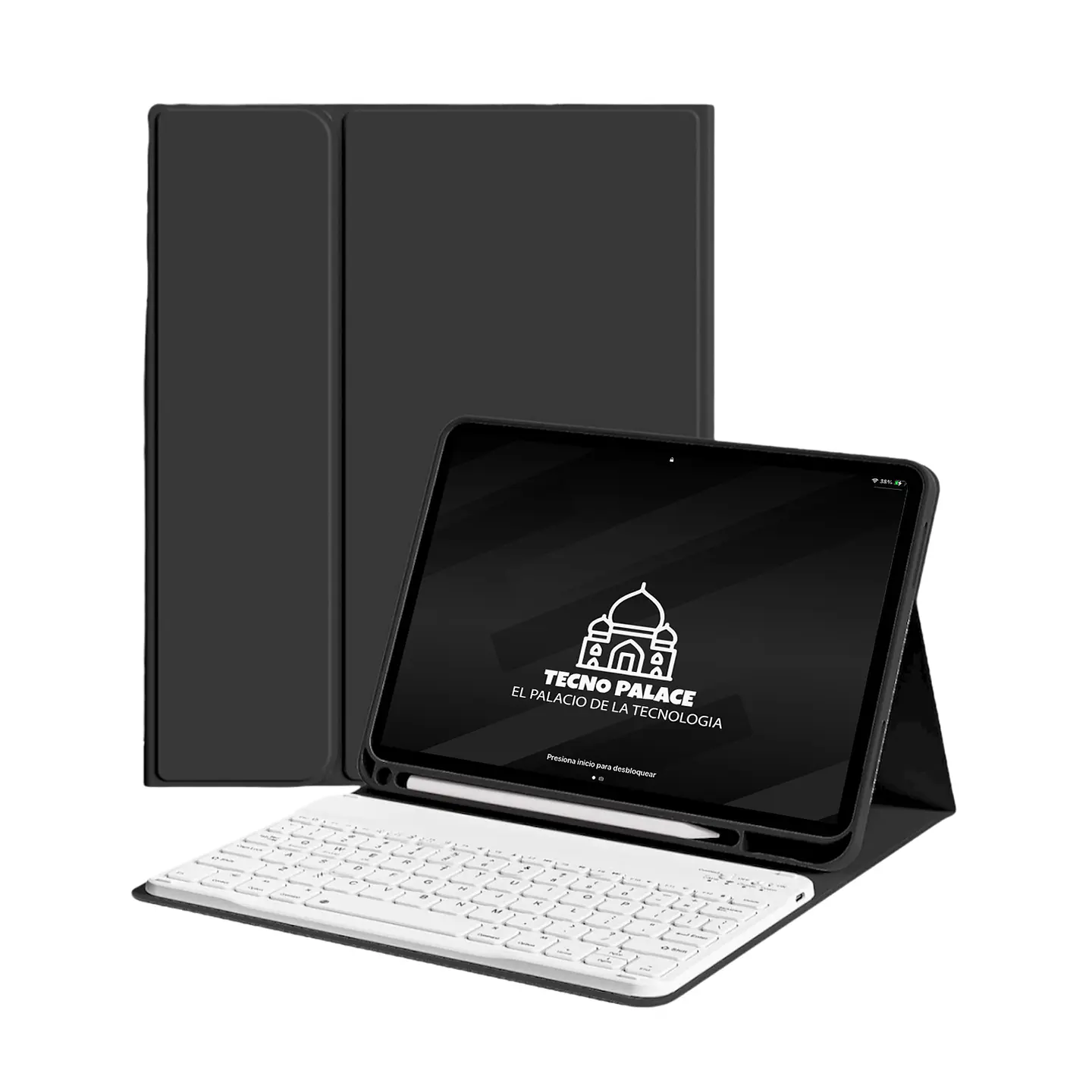 Fundas Tipo Libro Con Teclado B Con/Sin Mouse Para Tablet Samsung 11