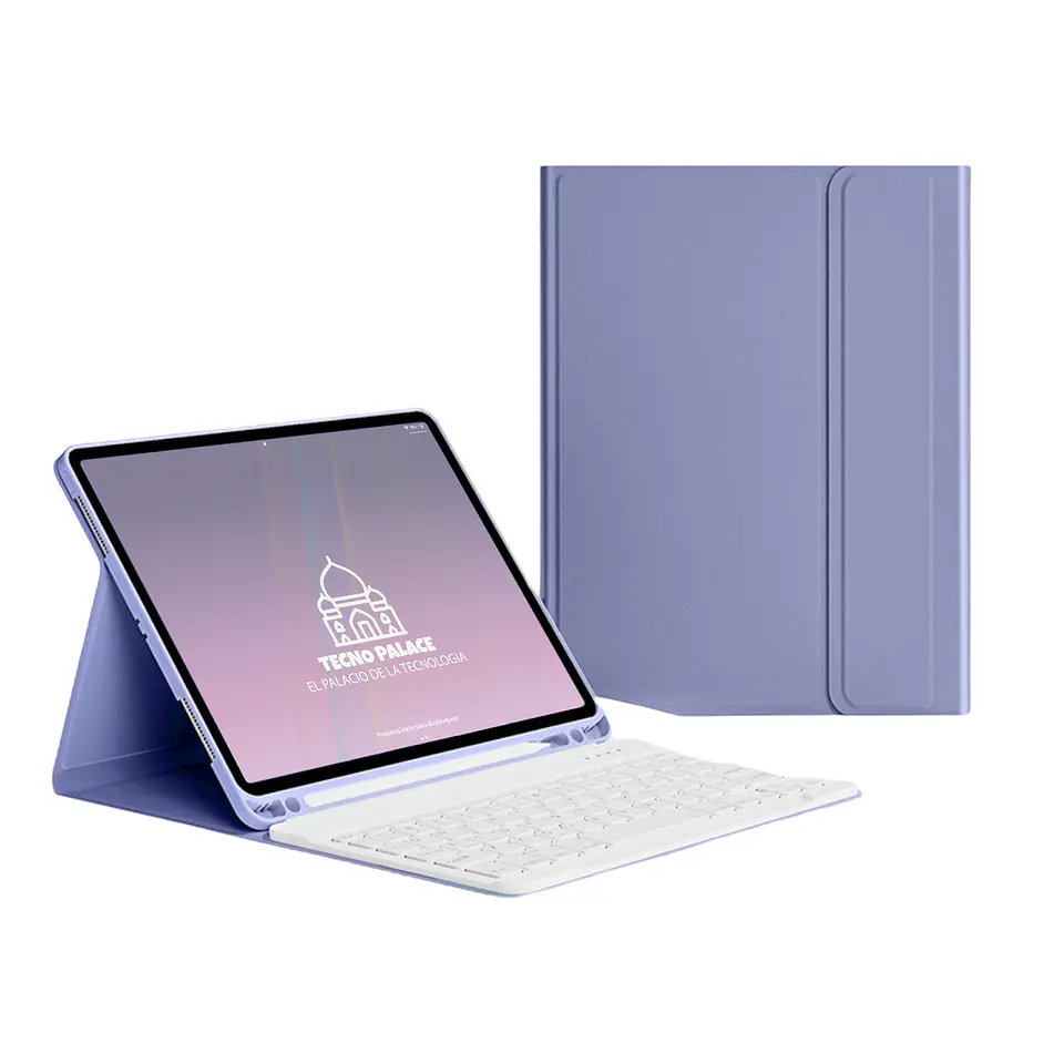 Fundas Tipo Libro Con Teclado B Con/Sin Mouse Para Tablet Samsung 15