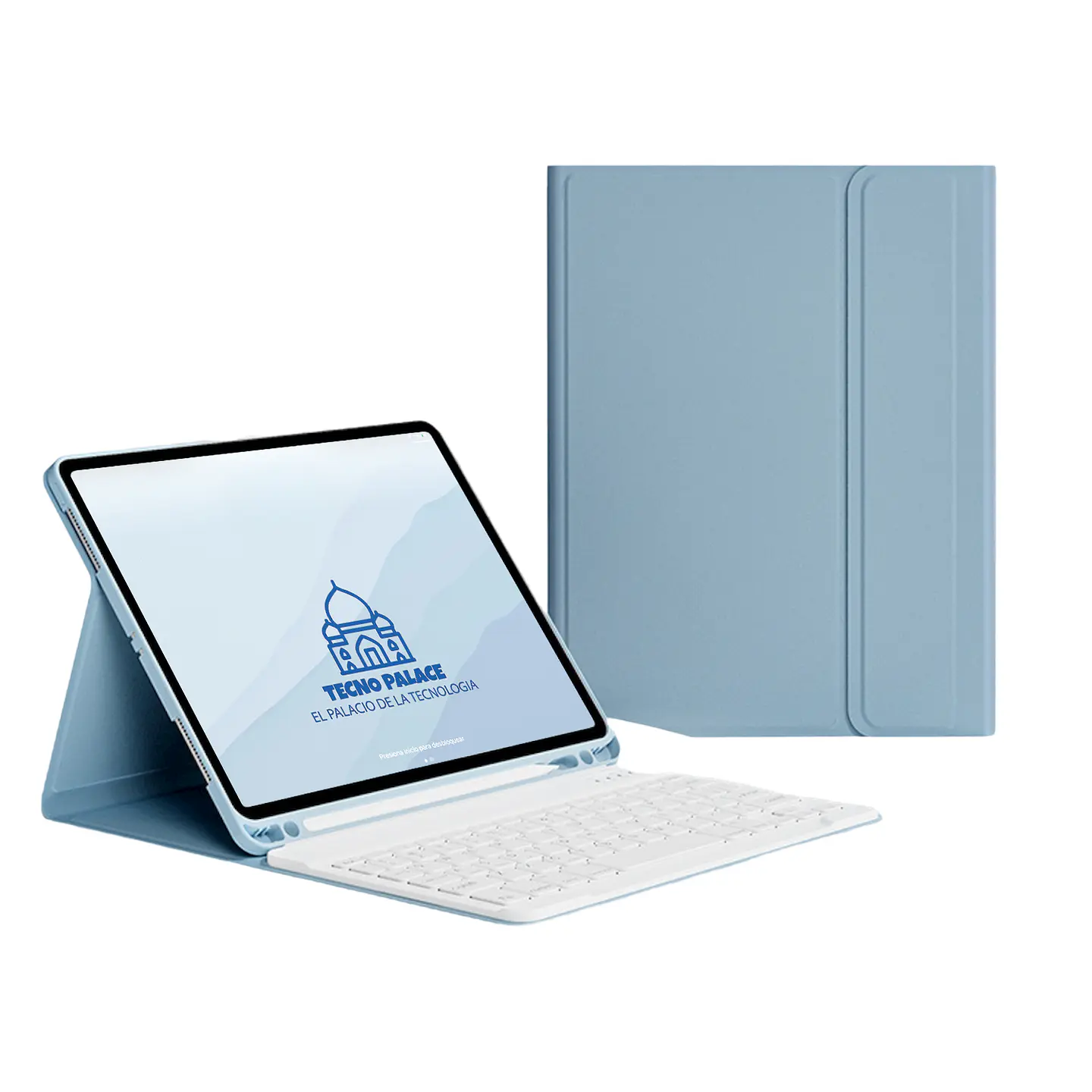 Fundas Tipo Libro Con Teclado B Con/Sin Mouse Para Tablet Samsung 17