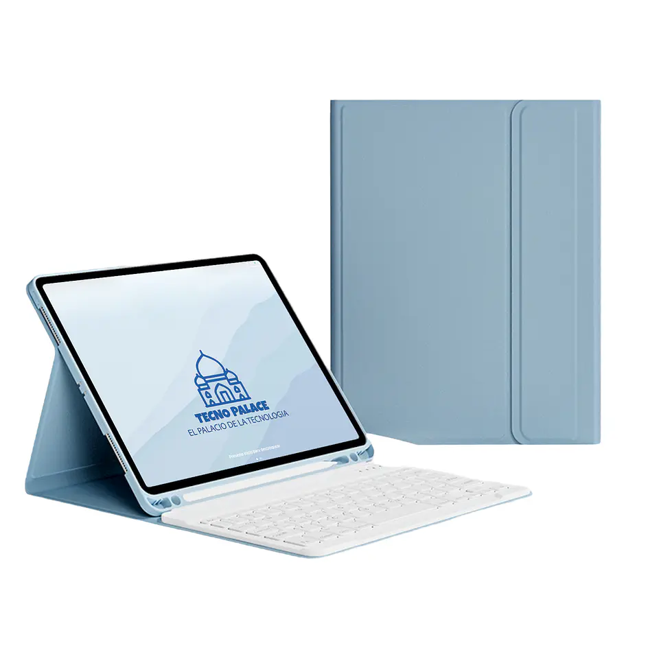 Fundas Tipo Libro Con Teclado B Con/Sin Mouse Para Tablet Samsung 17