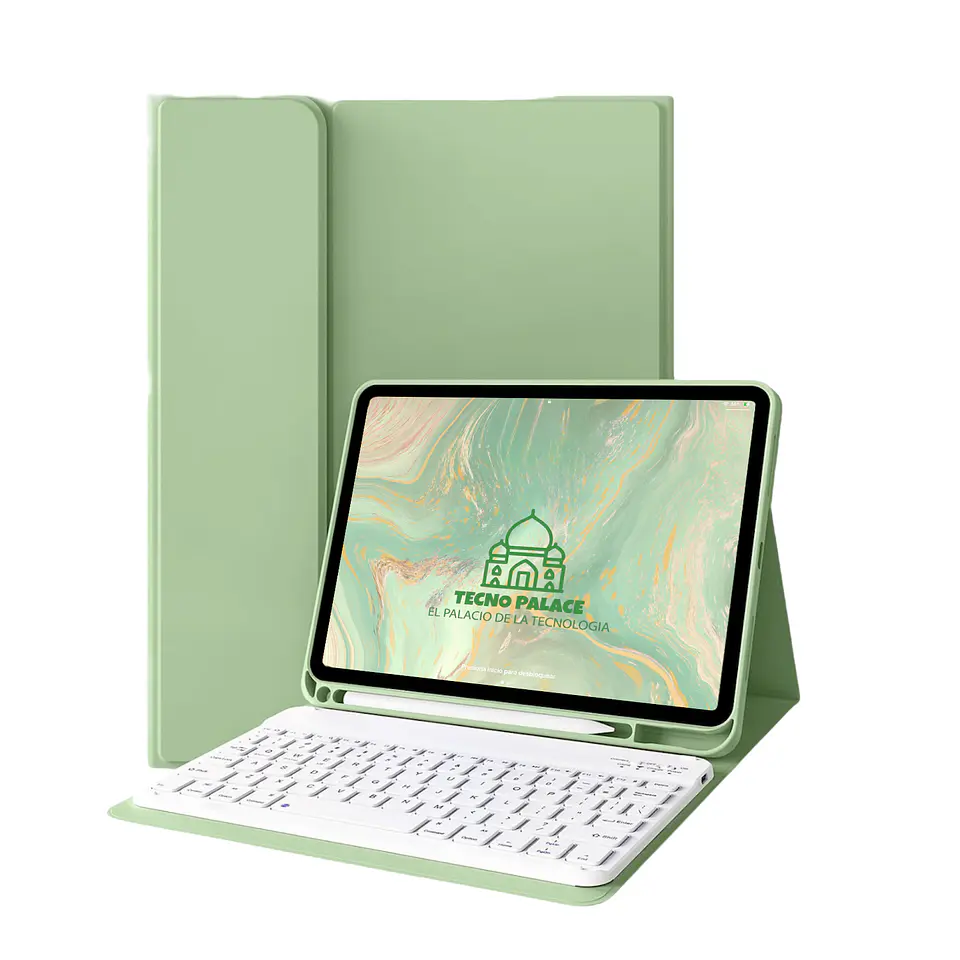 Fundas Tipo Libro Con Teclado B Con/Sin Mouse Para Tablet Samsung 18