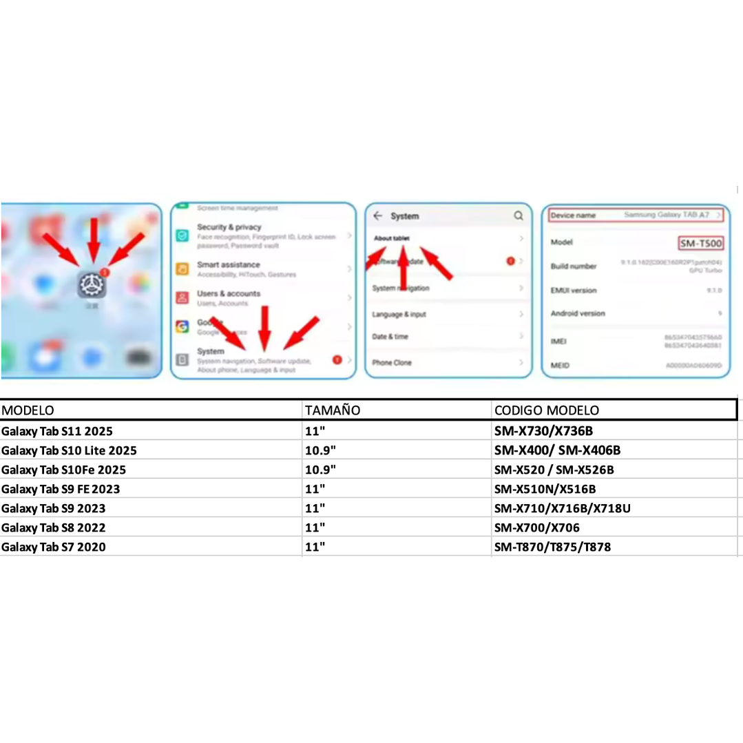 Láminas Paper Like Para Tablet Samsung 16