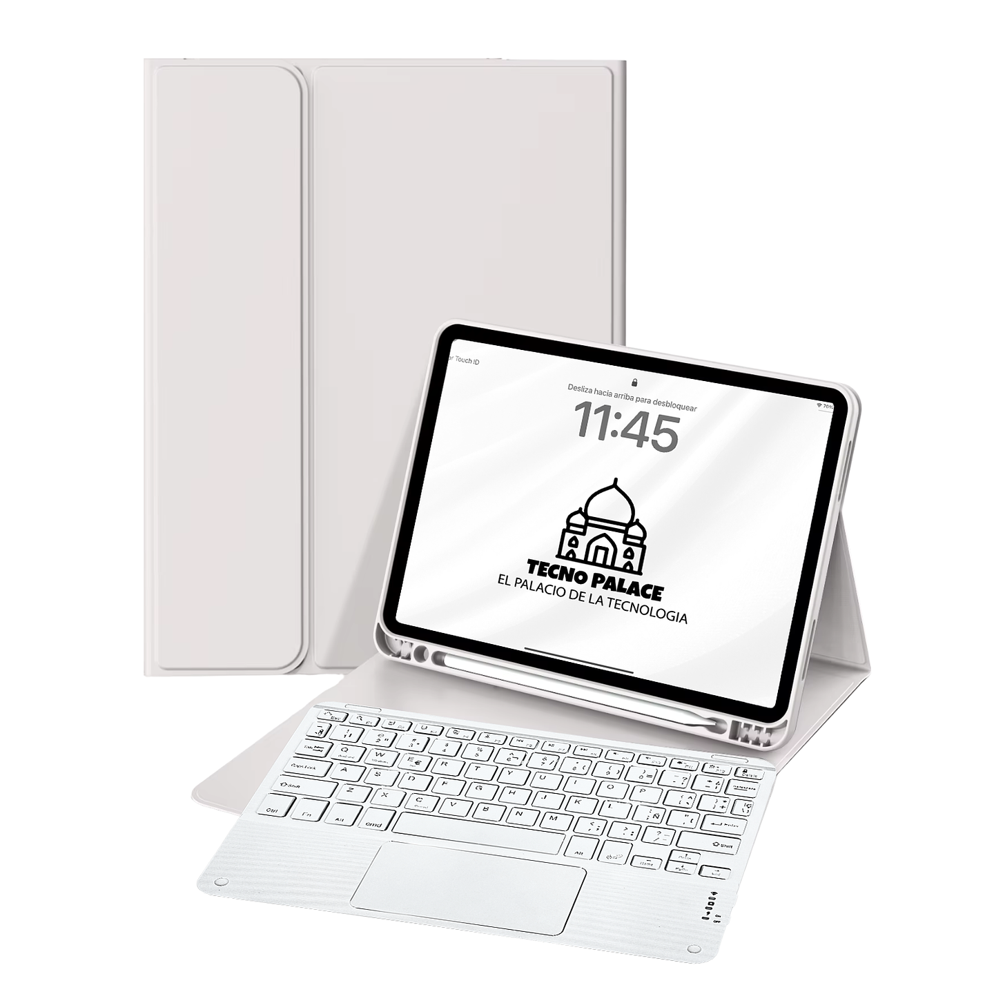 Fundas Teclado Con TouchPad Para IPad  23