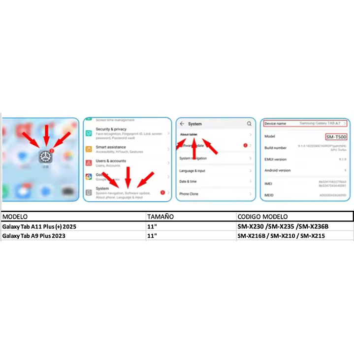 Láminas De Vidrio Para Tablet Samsung  21
