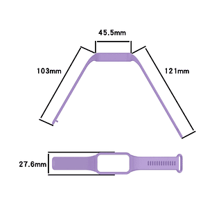 Correas de Silicona Band 9 Active y Redmi Band 3