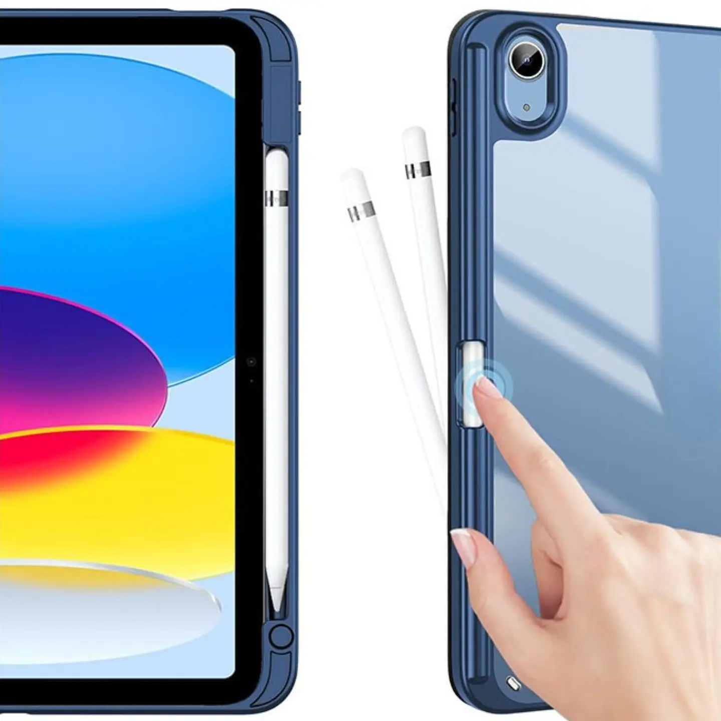 Fundas Smart Cover Clear Para Ipad 13