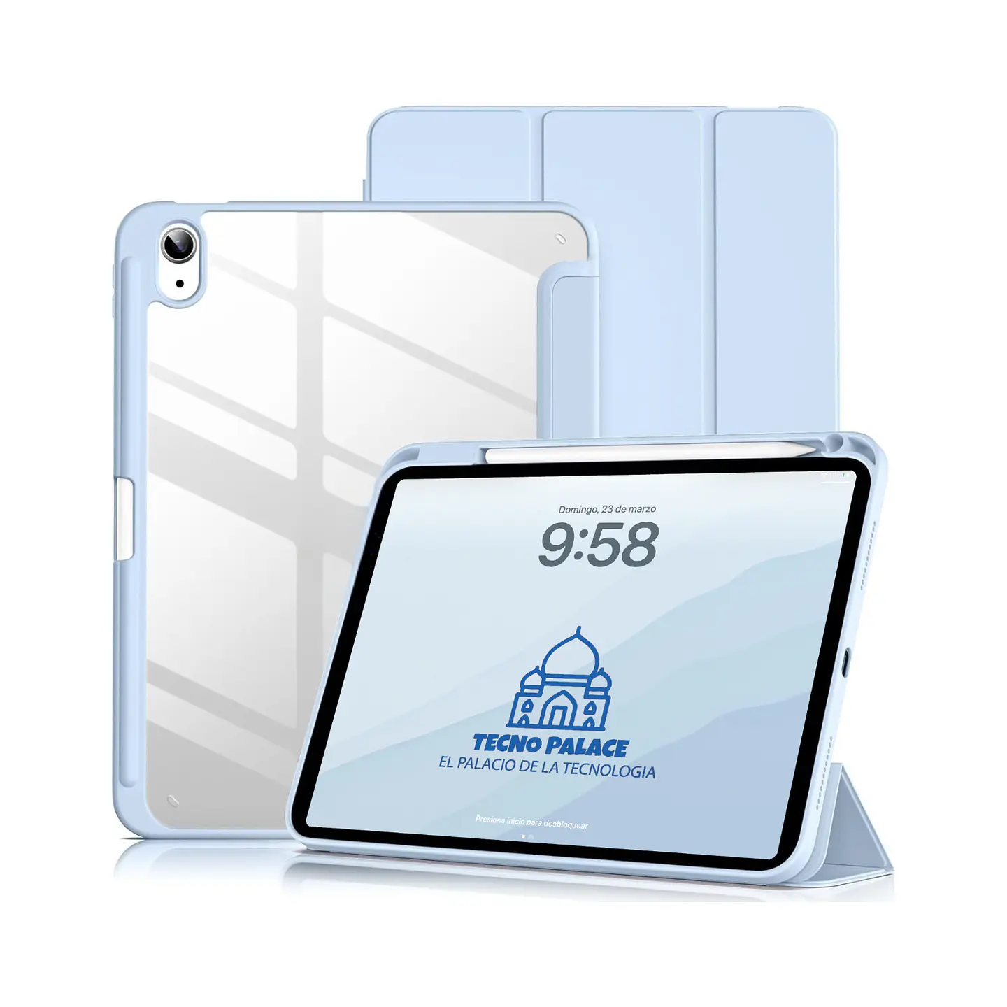 Fundas Smart Cover Clear Para Ipad 8