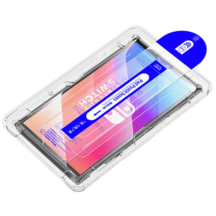 Lámina Vidrio Con Instalador Facil Nintendo Switch 2 