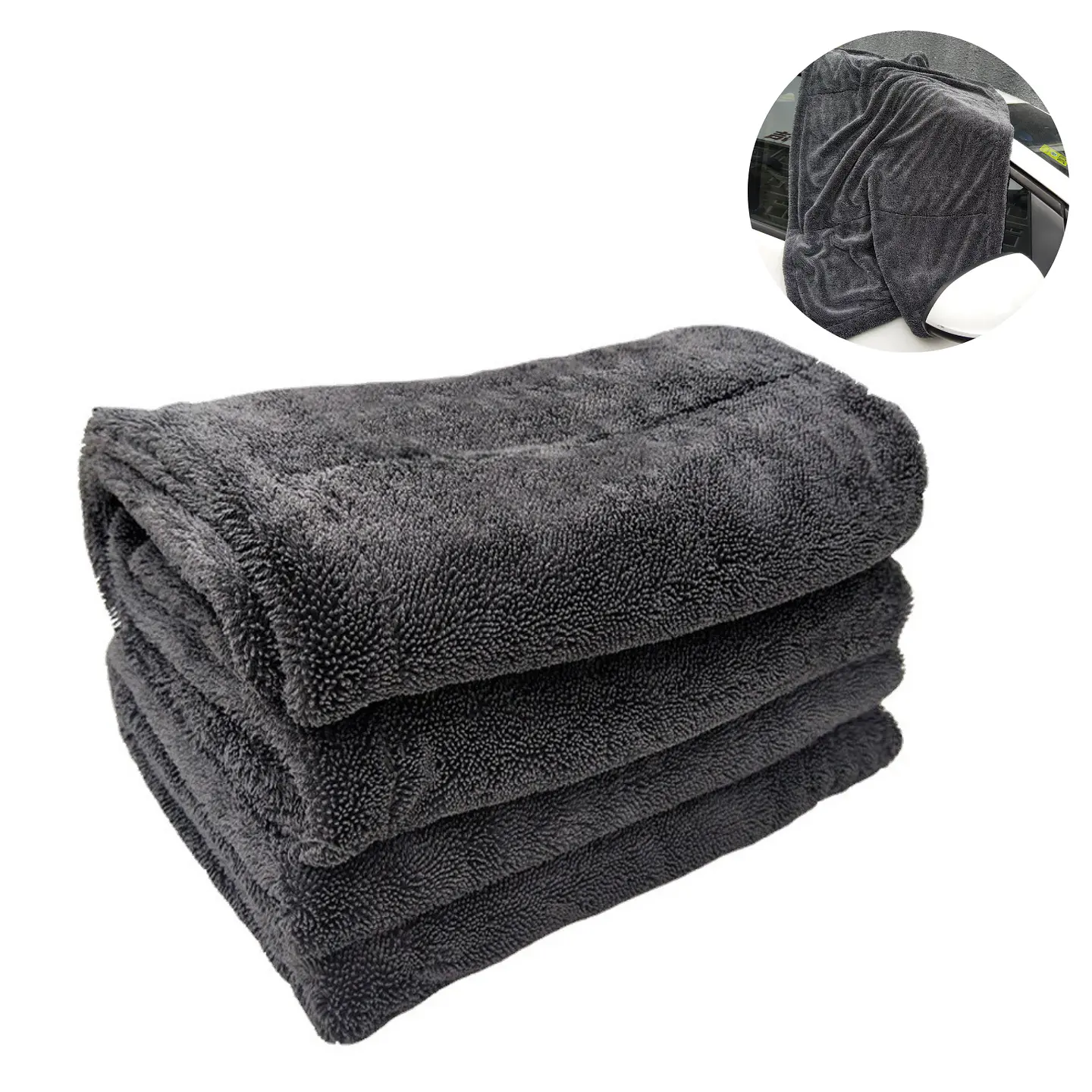 Toalla De Microfibra Para Secado Del Auto 1300gsm  1