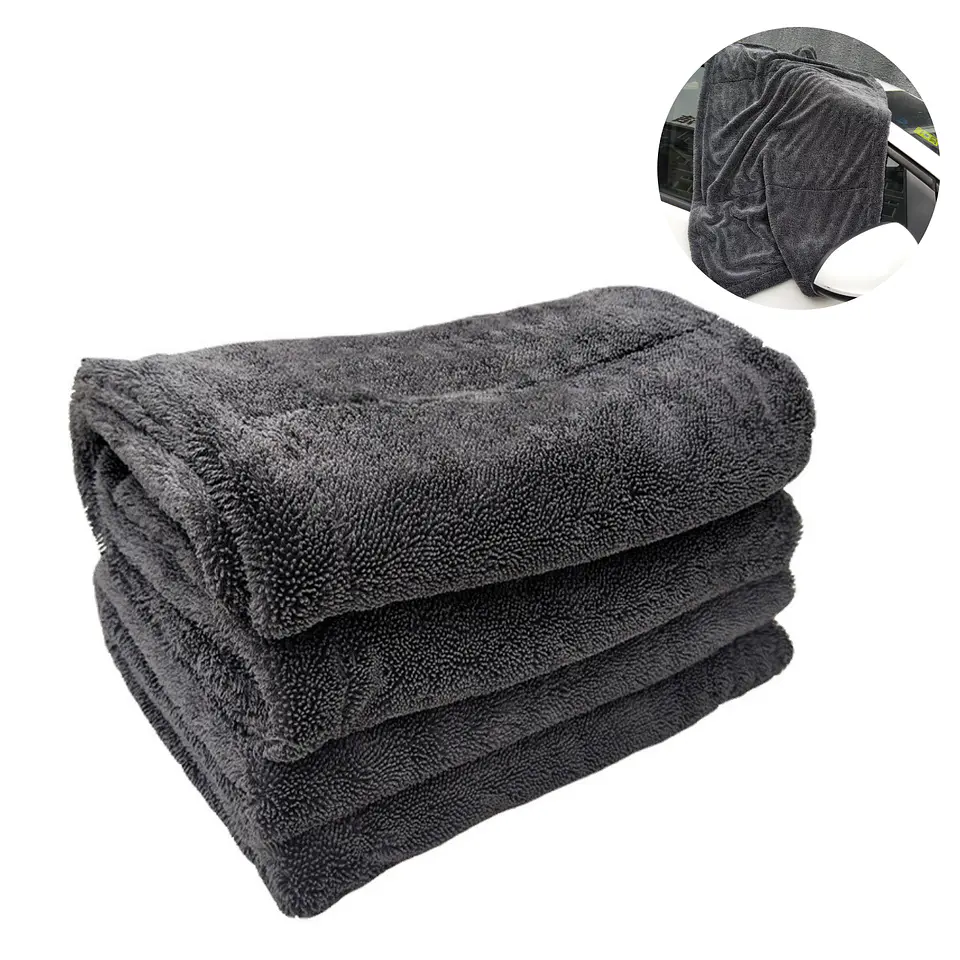 Toalla De Microfibra Para Secado Del Auto 1300gsm  1