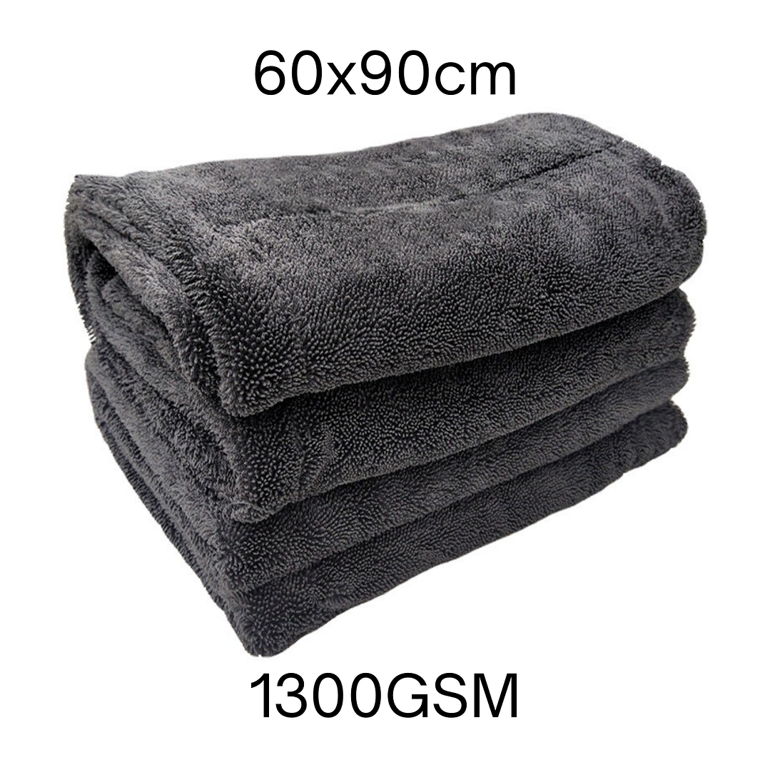 Toalla De Microfibra Para Secado Del Auto 1300gsm  5