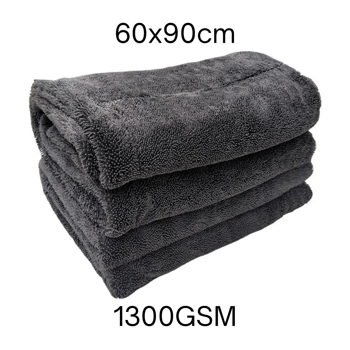 Toalla De Microfibra Para Secado Del Auto 1300gsm  5