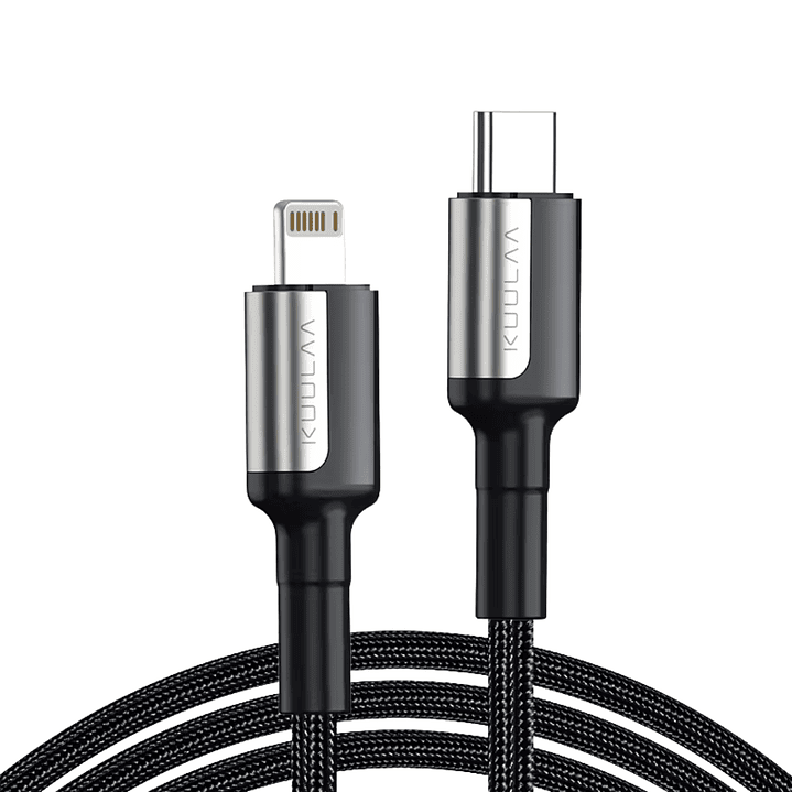 Cable Tranzado Tipo C a Ligthning para iPhone de 1mt 1