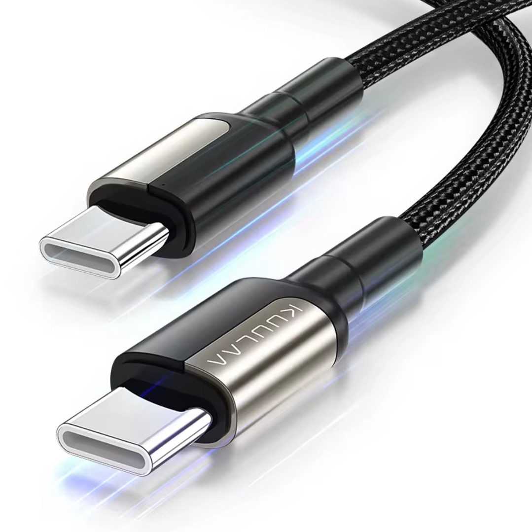 Cable Tranzado Tipo C a Tipo C para iPhone de 1mt 2