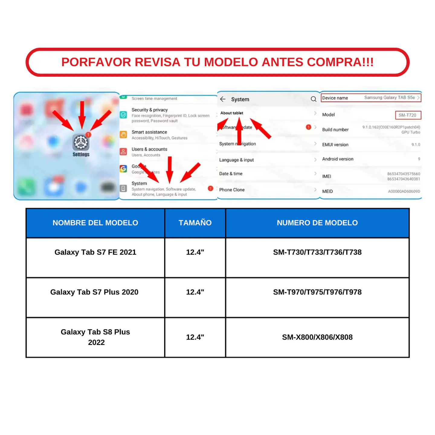 Láminas De Vidrio Para Tablet Samsung  23