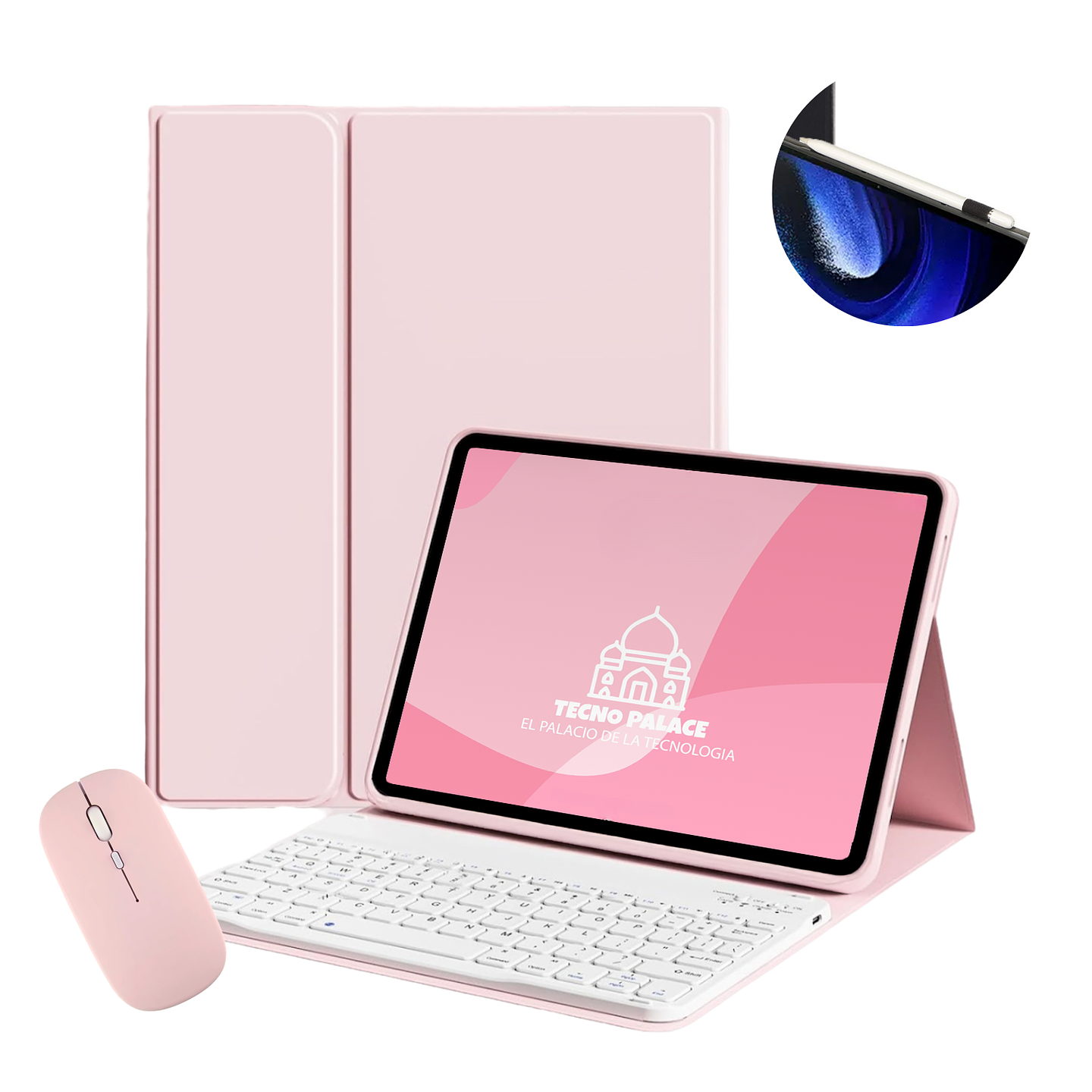 Fundas Tipo Libro Con Teclado + Mouse Para Honor Tab 10