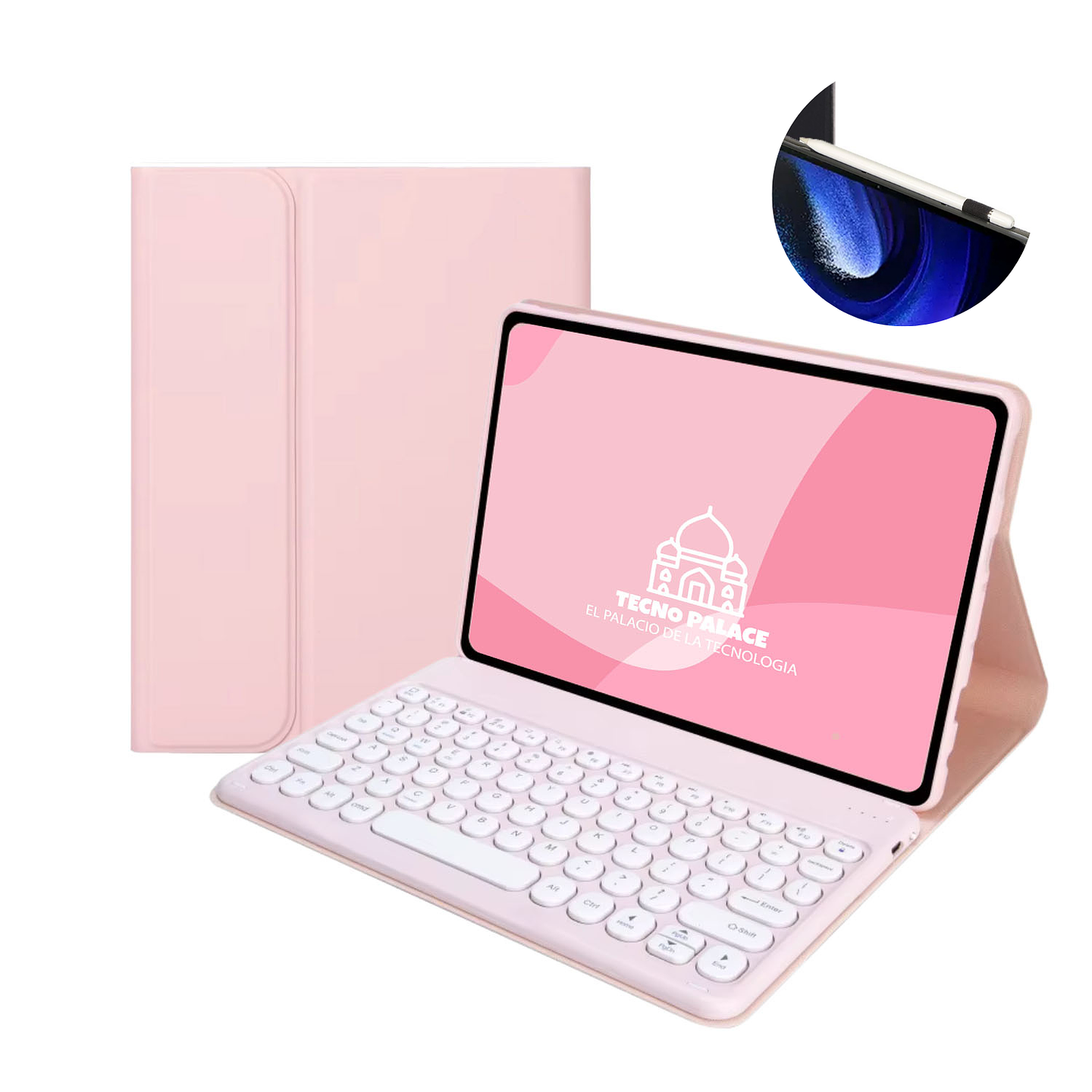 Fundas Tipo Libro Con Teclado 2.0 Para Tablet Honor 3