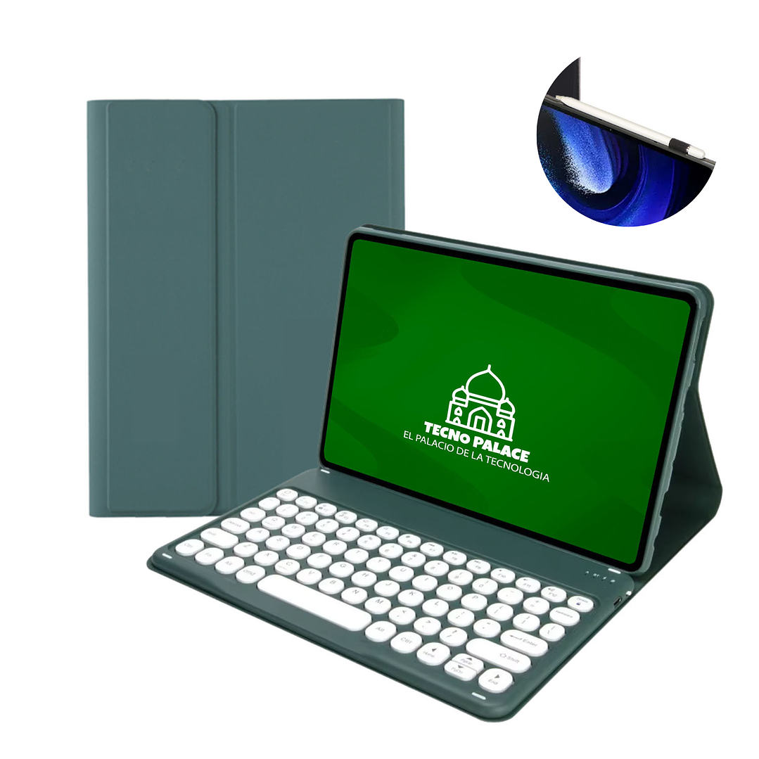 Fundas Tipo Libro Con Teclado 2.0 Para Tablet Honor 4