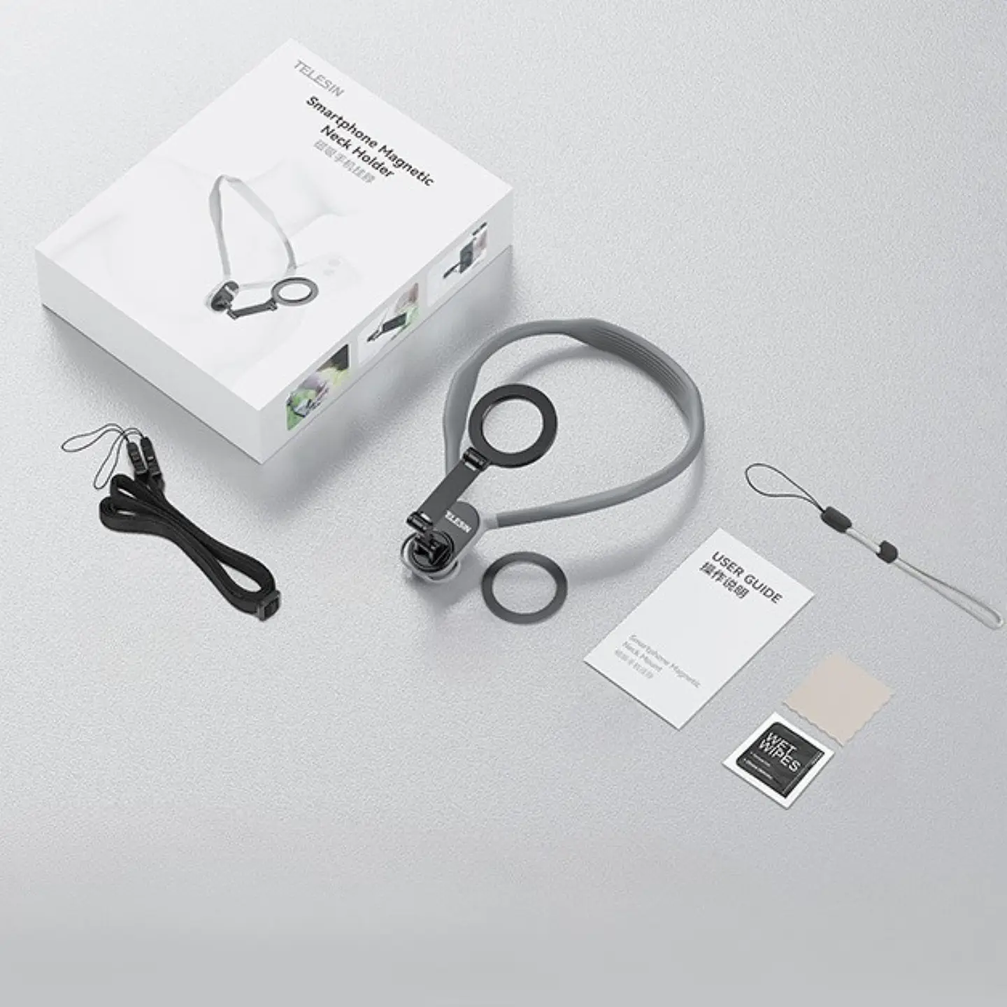 Soporte MagSafe De Cuello TELESIN Para Celular iPhone/Android 6