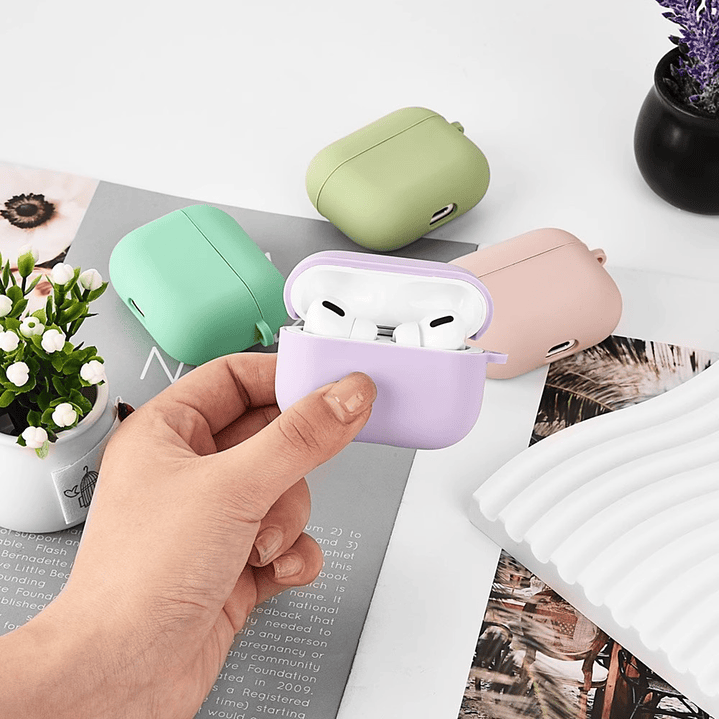 Funda Silicona Premium Antigolpes para AirPods 2