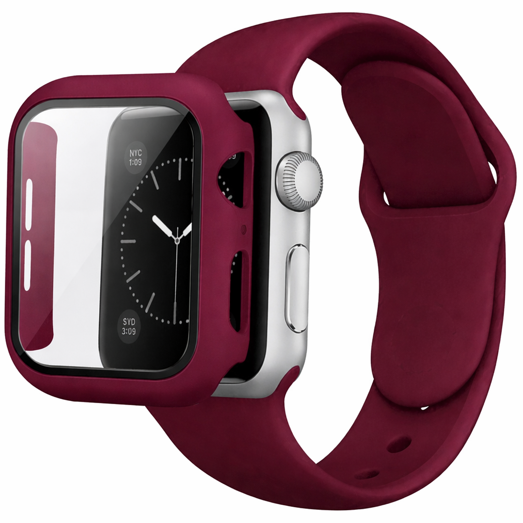 Correa De Silicona + Protector Vidrio Templados 19