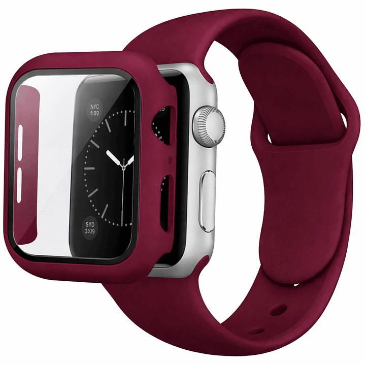 Correa De Silicona + Protector Vidrio Templados 19