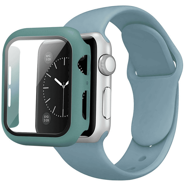 Correa De Silicona + Protector Vidrio Templados 20