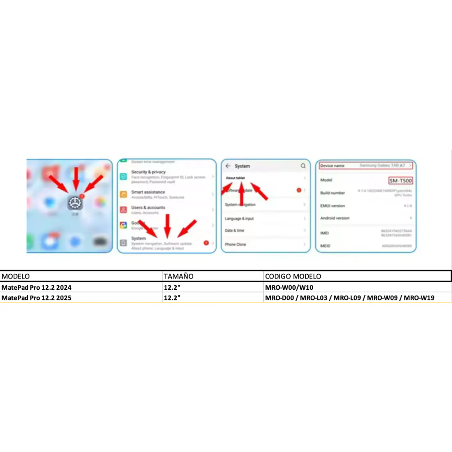Láminas De Vidrio Para Huawei Tab 12