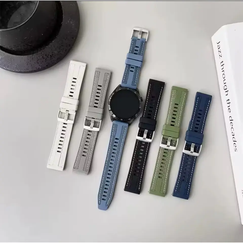 Correas De Silicona Nylon Xiaomi Mi Watch S4/S3/S2/S1 4