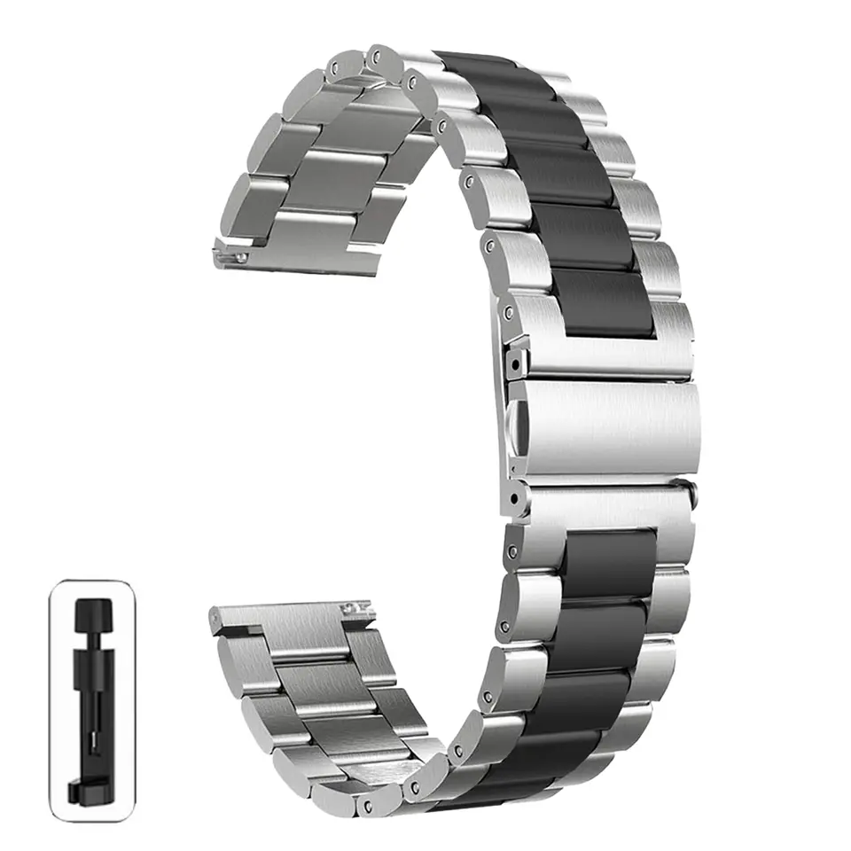 Correas Metálicas De Eslabón Xiaomi Mi Watch S4/S3/S2/S1 14