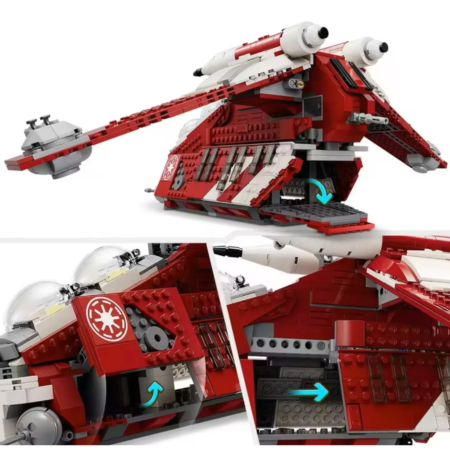 Coruscant Guard Gunship 3