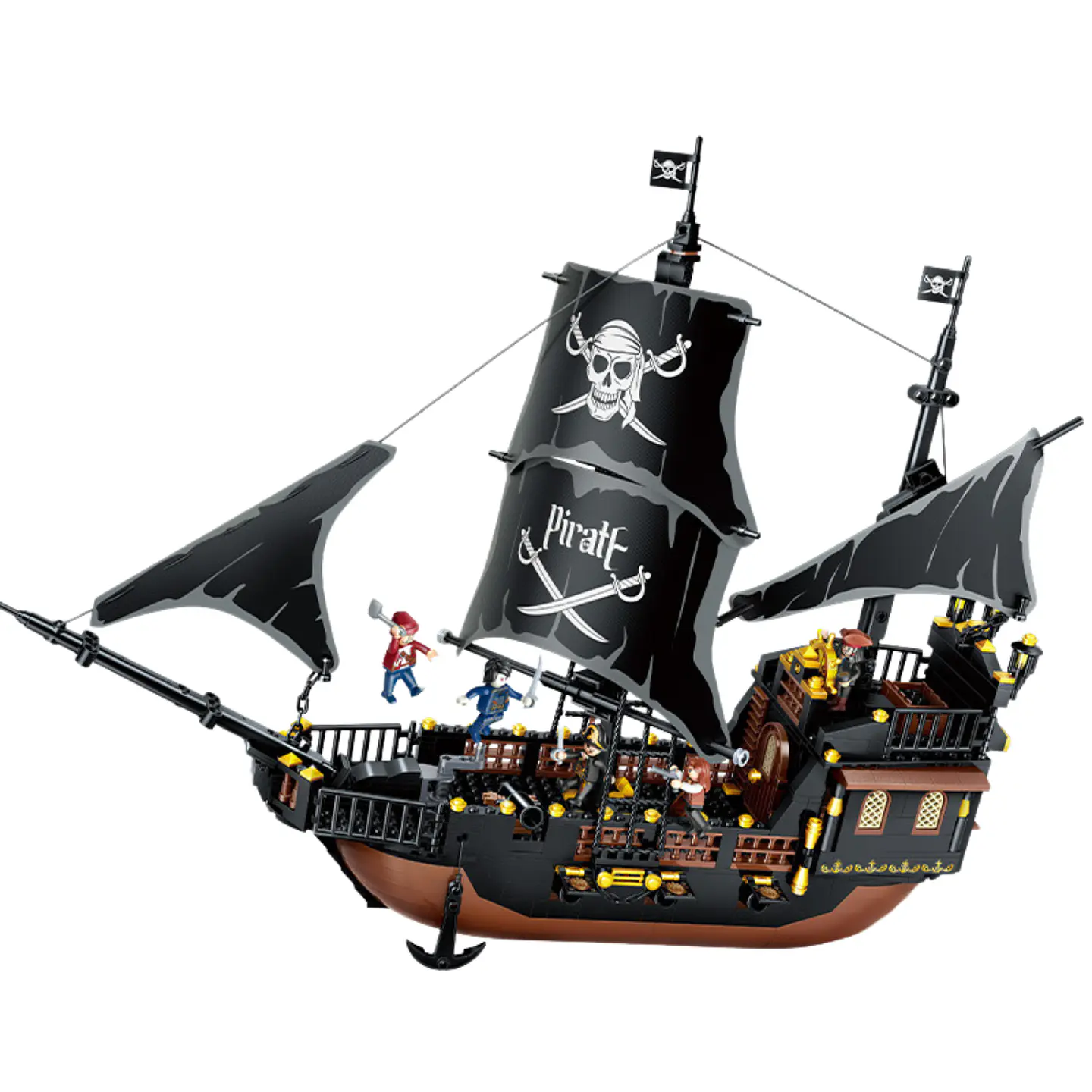 Barco Pirata 621 Pcs 4