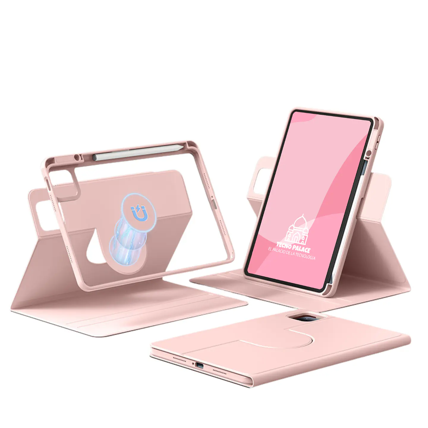 Fundas Tipo Libro Rotativa Para Huawei Pad 2