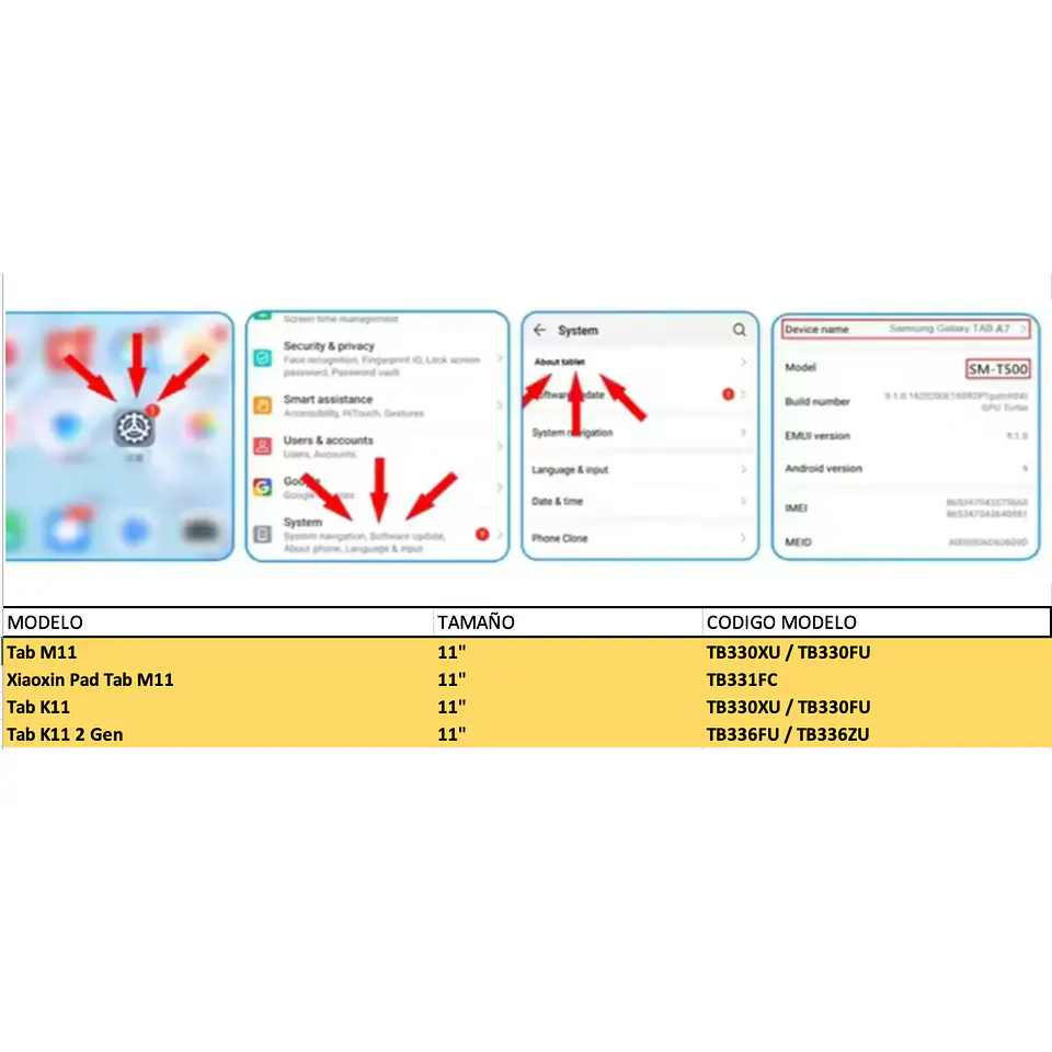 Láminas De Vidrio Para Lenovo Tab 14