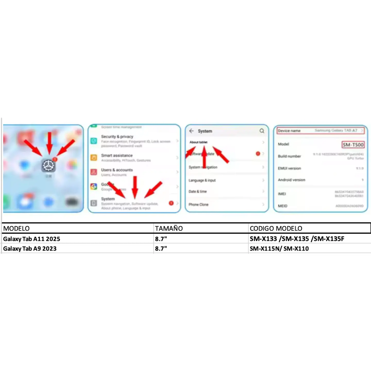 Láminas De Vidrio Para Tablet Samsung  24