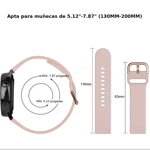 Correas De Silicona Con Hebilla Huawei Watch Gt Runner 1 / 2