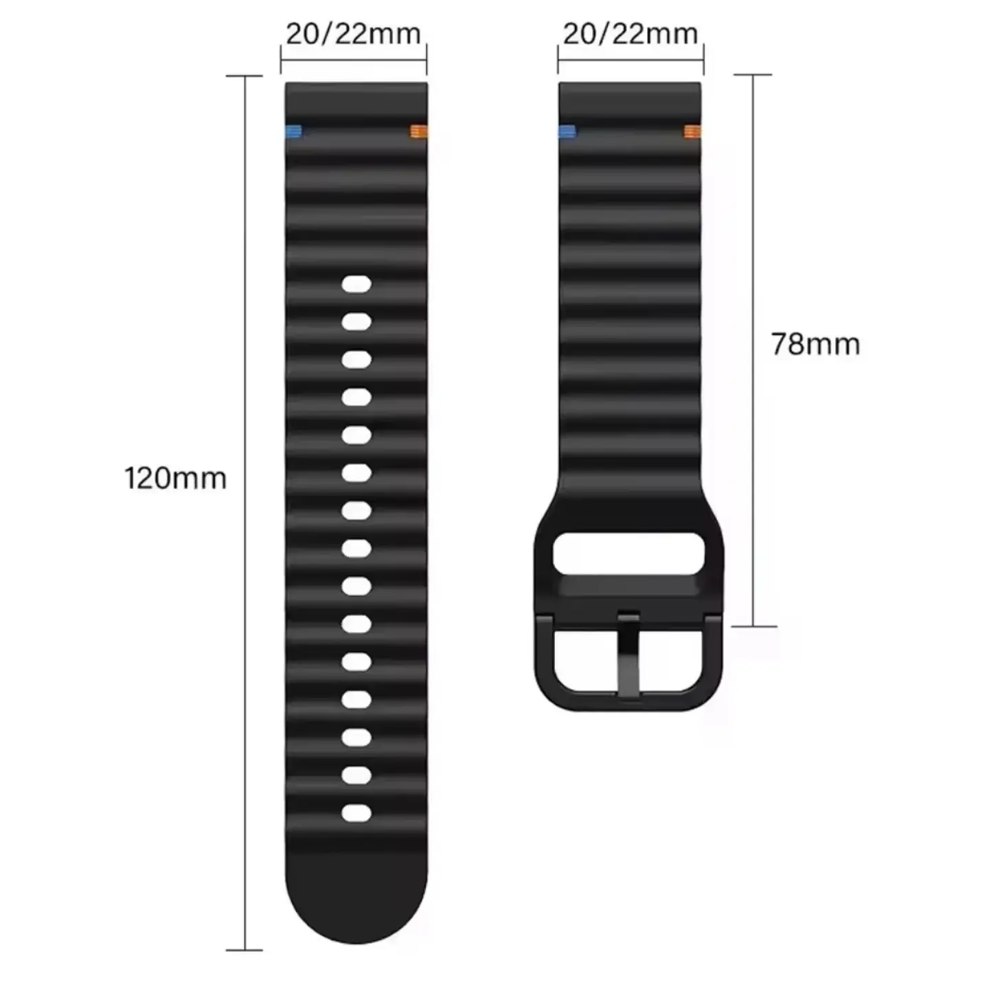 Correas De Silicona Sport Huawei Watch Gt Runner 1 / 2 2
