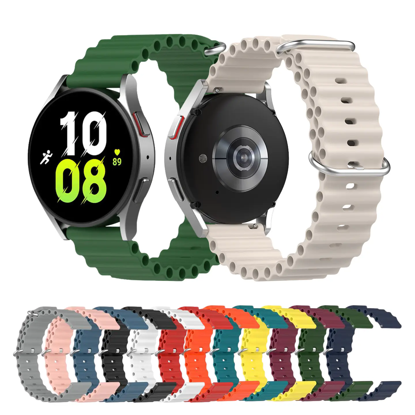 Correas Silicona Ocean Watch (18/20/22MM) 1