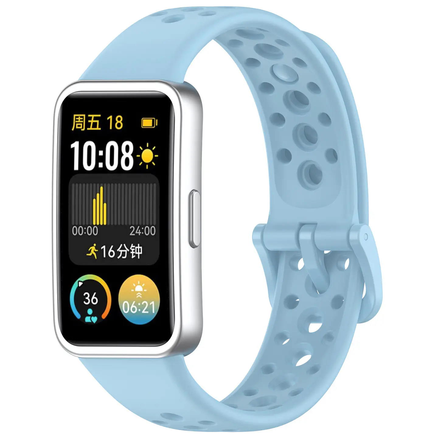 Correa de Silicona para Huawei Band 8 / 9 / 10 7