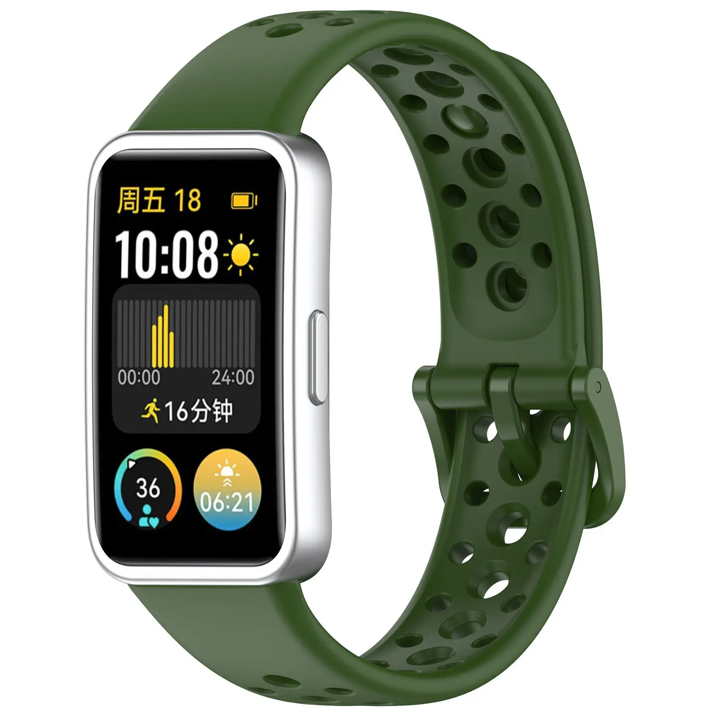 Correa de Silicona para Huawei Band 8 / 9 / 10 21